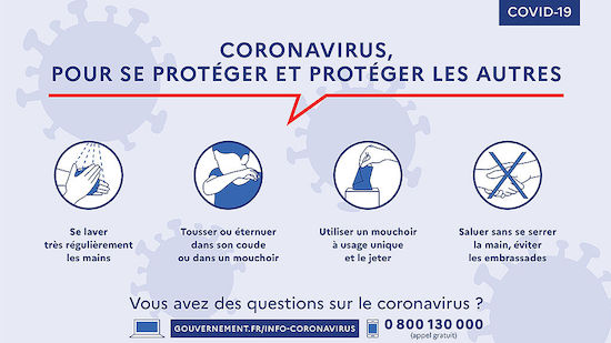 Dispositions – Recommandations / Covid-19
